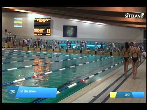 Serie 10 dei 50 Stile Libero  Assoluti Femmine Master - Campionati Regionali Masters 2014 di Veneto