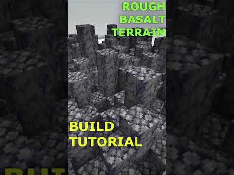 Rough Basalt Terrain | Minecraft Build Tutorial