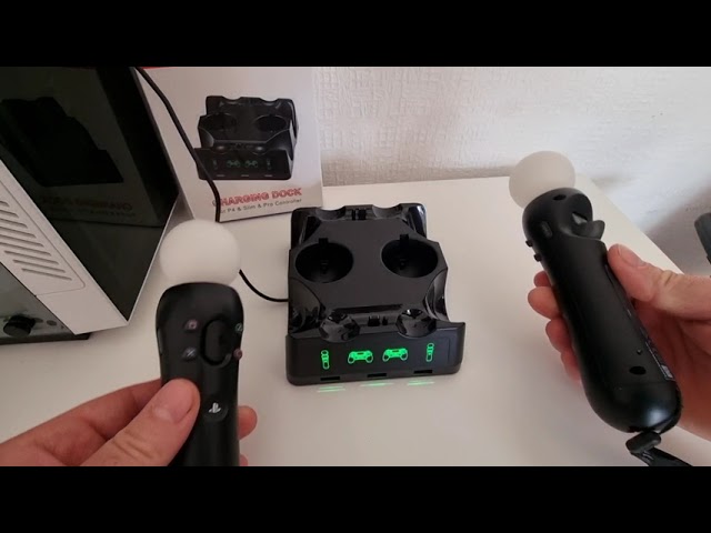 Vídeo relacionado con Joyzan VR Stand Dual Charger Dock, Carga Soporte para PlayStation Estación con Doble Play Station Ps4 VR Mandos A Distancia Controlador VR Maximice Su Espacio Trabajo Seguro Dormitorio Oficina Hogar