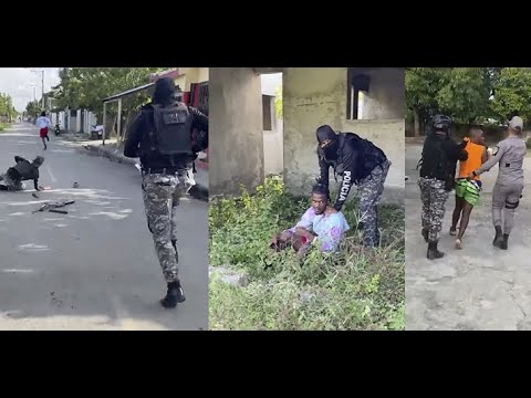 JUIDERO: OPERATIVO BUSCANDO HAITIANOS EN SFM; MUCHOS DETENIDOS