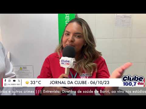Jornal da Clube - 06/10/23 - Edição da Almoço