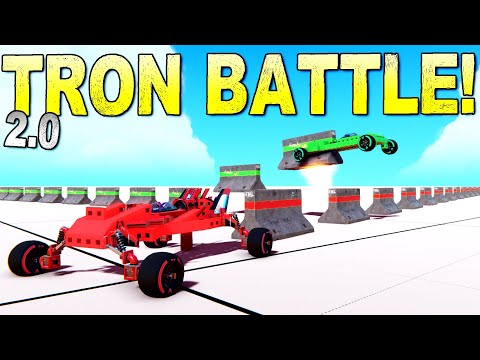 TRON Battle, But You Can JUMP AND BOOST! - Trailmakers Multiplayer