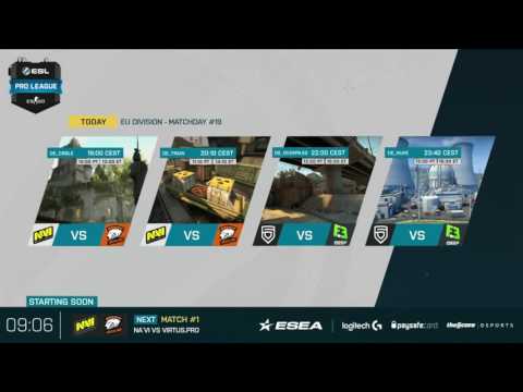 LIVE: PENTA Sports vs. Flipsid3 Tactics - ESL Pro League | pro.eslgaming.com/csgo