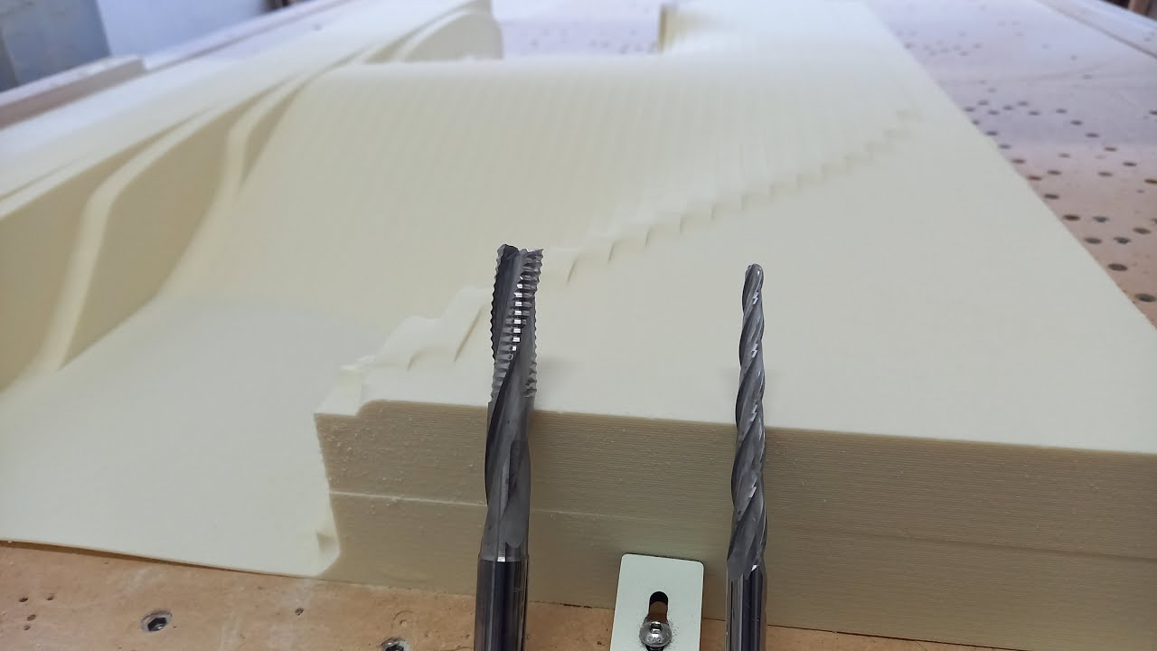 Ősminta készítés CNC-vel PUR habból (2. rész)