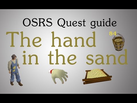[OSRS] The hand in the sand quest guide