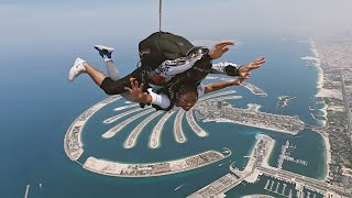 My First Time Skydiving in Dubai!!