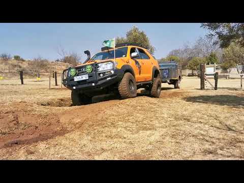 Cruizing Afrika #orangeratel 4x4 training, pulling the Outbound Thunder