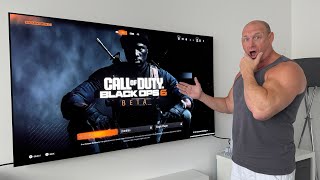 Call Of Duty Black Ops 6 Beta on LG G4 OLED & PS5. BEST Gaming TV of 2024!?