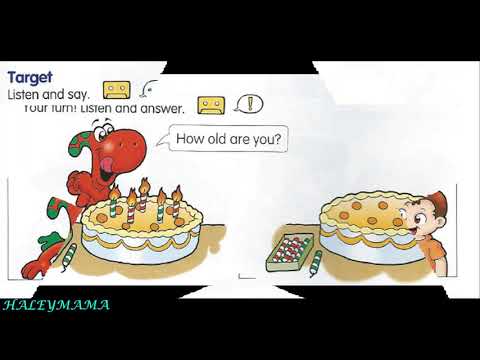 UNIT 10: How old are you?|Gogo loves English 1|Haleymama