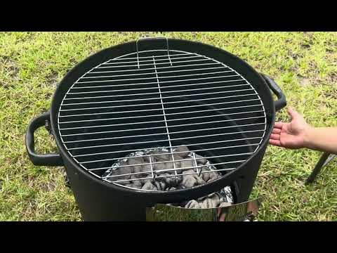 Realcook Charcoal BBQ Smoker Grill || Product Review