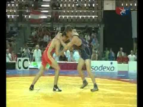 Cadet Worlds Freestyle 85kg Semifinal - Sam Brooks (USA) vs. Aslan Bibulatov (RUS)