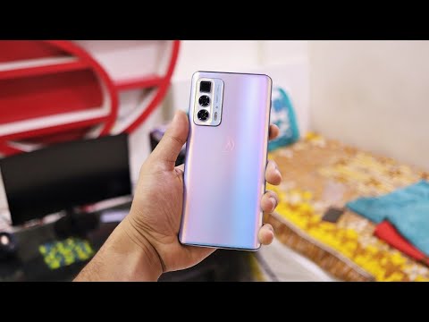 Motorola Edge 20 Pro Unboxing [Iridescent Cloud]