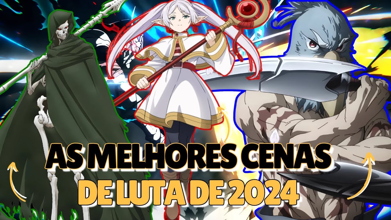 ANIMES COM AS MELHORES CENAS DE LUTA DE 2024