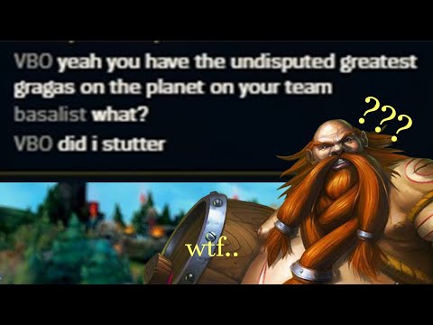 Gragas vs Kennen || When they tell everyone you're a God Gragas. But you let them down... 🙄