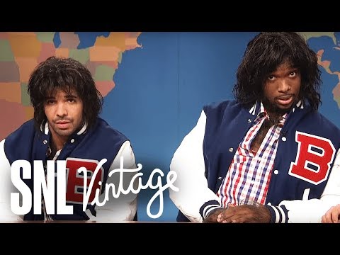 Weekend Update: Two Teenagers Dressed as Werewolves (Drake, Jay Pharoah) on Halloween - SNL