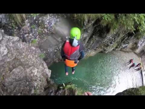 Canyoning Palvico Lago di Garda Valle di Ledro