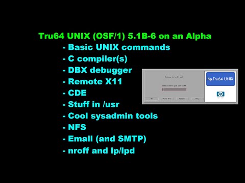 Exploring UNIX: Tru64 (Digital UNIX, OSF/1 AXP)
