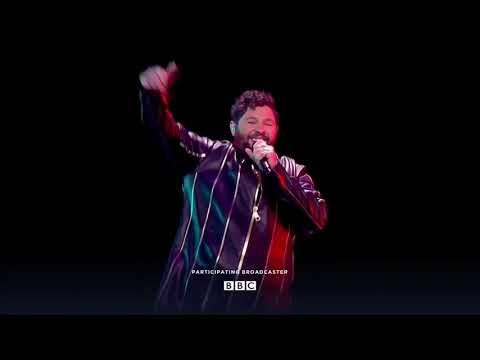 James Newman reaction to Embers Eurovision 2021 fail