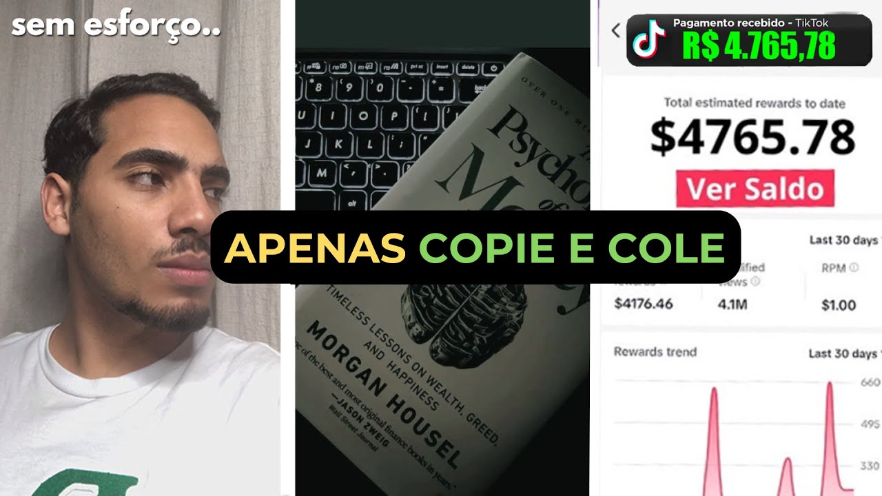 RECEBA R$4000MÊS USANDO O TIKTOK SEGUNDA MONETIZAÇÃO (Dinheiro Online)