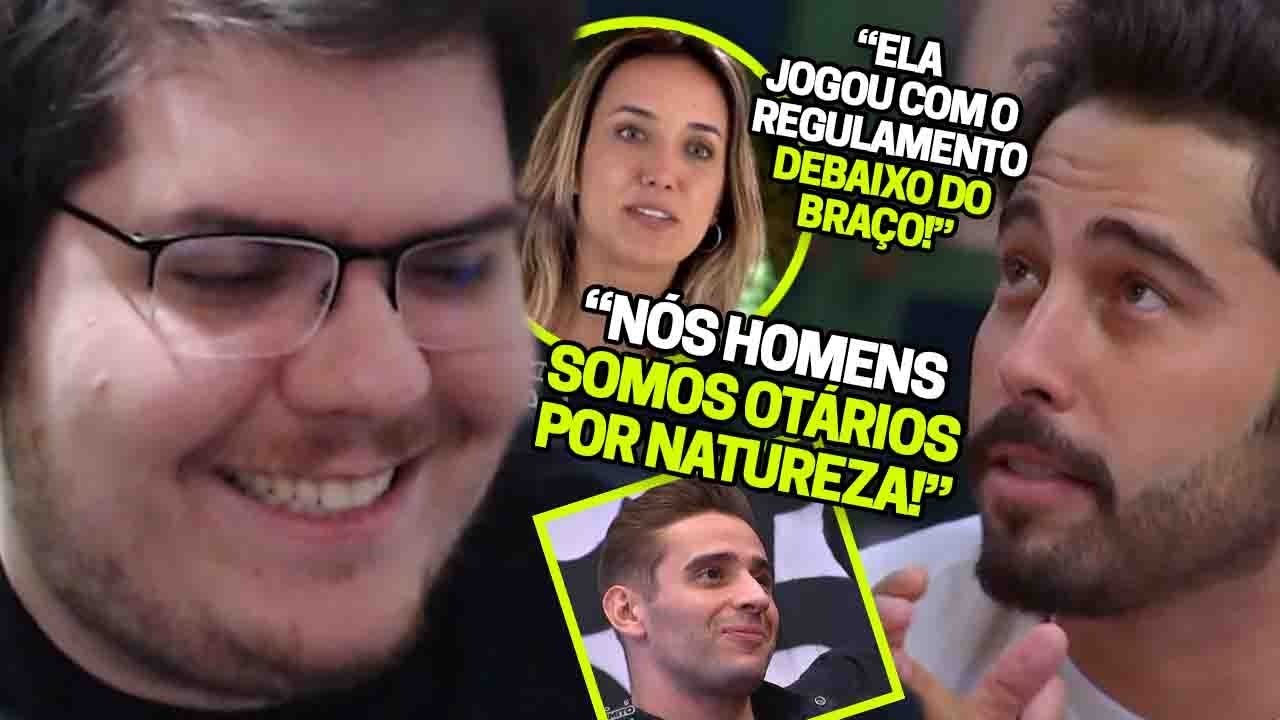 CASIMIRO REAGE: TÚNEL DO AMOR #4 FOFOCA ROLANDO SOLTA E BRIGA SOBRE O MACHISMO | Cortes do Casimito