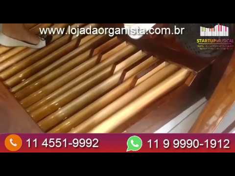 Orgao Eletornico Harmonia HS 500 Orquestra - Loja da Organista