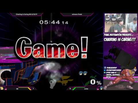 Chairing is Caring #14  6/13/17 SK (Fox) vs. Smile (Marth) - SSBM Winners Finals