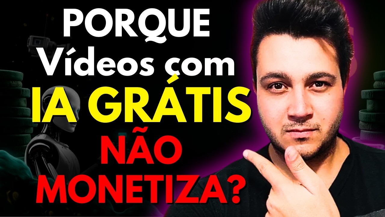 Vídeos de IA NÃO Monetizam? Eu Ganho MILHARES Assim e Te Provo! 💸