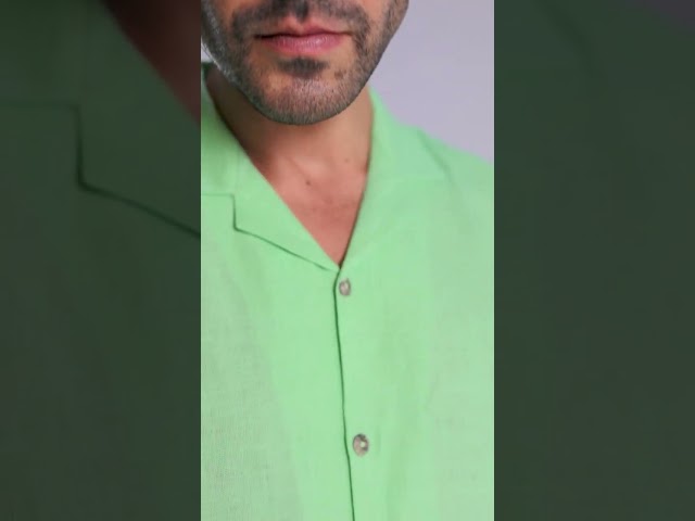 قميص كت كتان ماتشا رجالي - Matcha Linen Sleeveless...