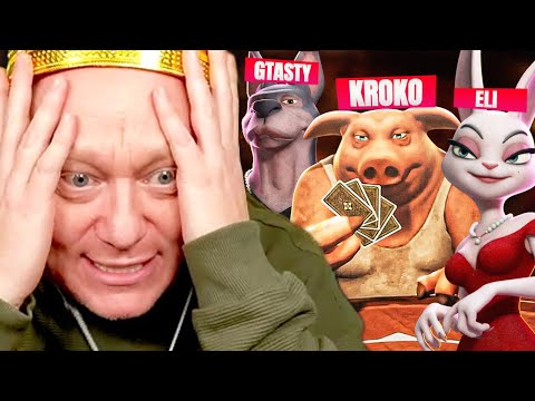 JUST MY GAME! 😎 FIRST TIME AT LIARS BAR with KROKO, ELI & GTASTY 😂