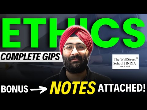 CFA level 1 GIPS Full Lecture | CFA Global Investment Professional Standards Explained | TWSS