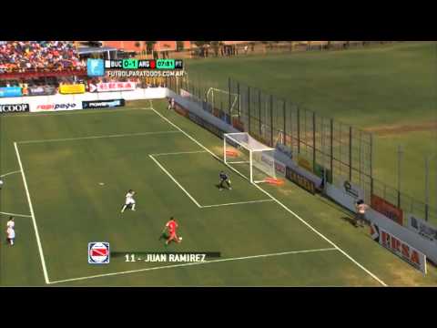 Gol Ramirez. Boca Unidos 0 - Argentinos 1. B Nacional. Fecha 12. FPT.