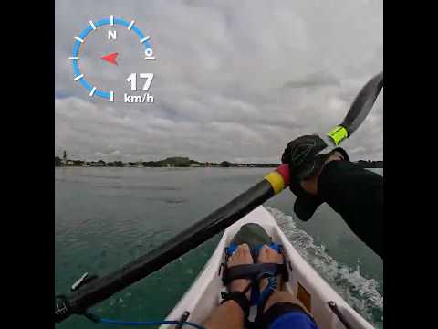Sprinting! #surfski #kayak #paddlers #auckland