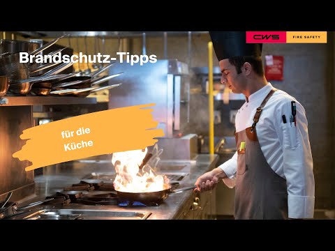 Brandschutz-Tipps für die Küche I CWS Fire Safety