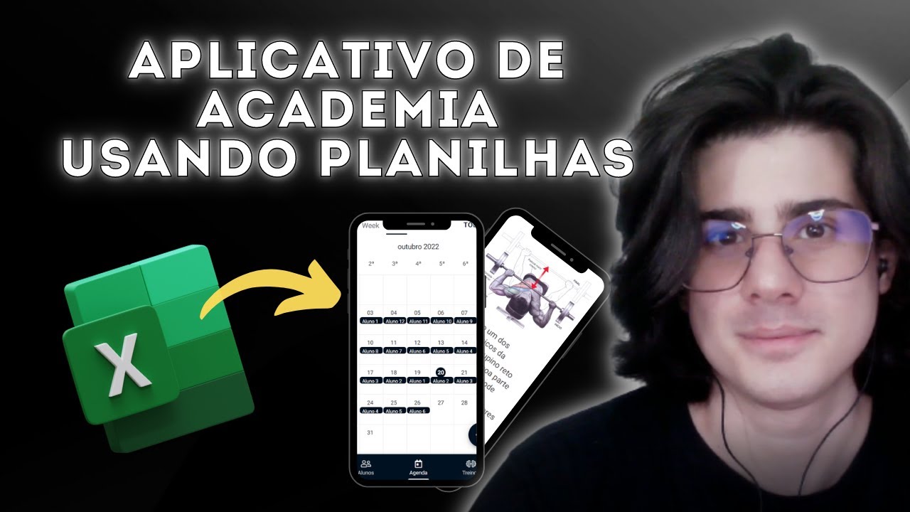 App para academias usando planilhas | AppSheet