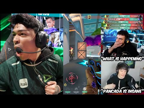 Tarik & Sliggy React To Loud pANcada Insane 4k Against Sentinels In VCT