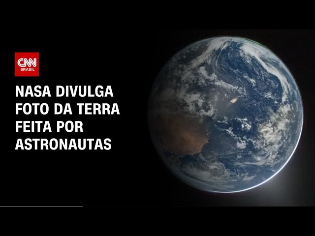 Artemis II: Nasa divulga foto da Terra feita por astronautas | CNN 360º