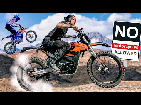 I Test the NEWEST 75 MPH Stark Varg Competitor on Mountain Trails! // Trailblaze Electric Dirt Bike