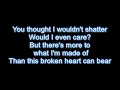 Randy Travis - A man ain't made of stone LYRICS