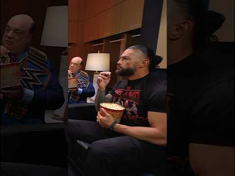 Acknowledge Roman Reigns' favorite arena snack 🍿