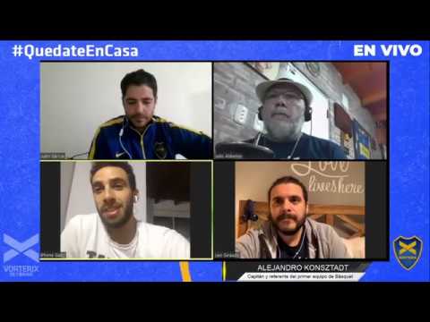 Alejandro Konsztadt, capitán y referente del primer equipo de Básquet, en Bosterix - Vorterix Bahía