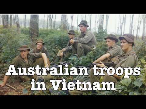 Australian troops in the Vietnam War - Compilation of genuine color footage