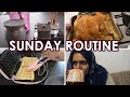 Cosy Sunday at mine | Roast dinner, cleaning, waffles & winter vibes