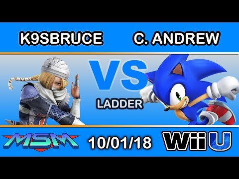 MSM 160 - TR | K9sbruce (Shiek, Bayonetta) Vs. LH | Captain Andrew (Sonic) Ladder - Smash 4