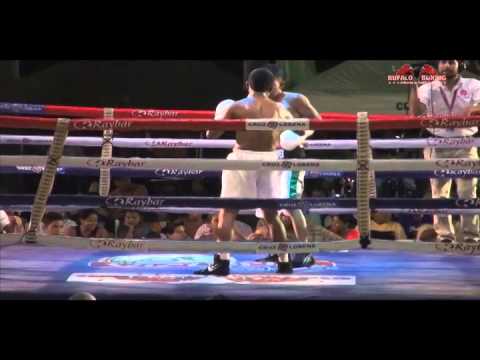 Pelea Alexander Taylor vs Bayardo Ramos - Bufalo Boxing