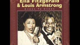 Ella Fitzgerald &amp; Louis Armstrong - Cheek To Cheek (Heaven)