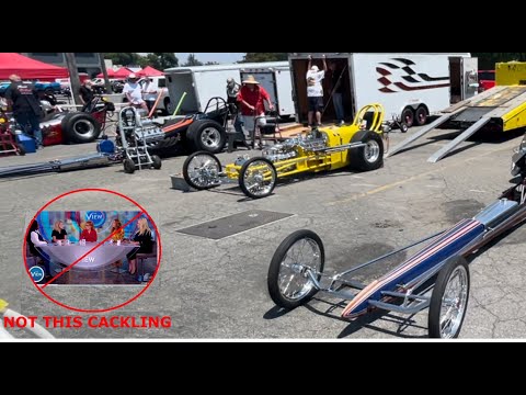 #Cacklefest 2023 - Vintage Nitro Dragsters Fire Up at the LA Roadster Show