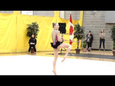 Trillium Rhythmic 2015 - Vivienne Lee Motkine - Hoop - National Junior