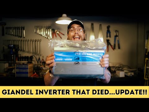 Giandel Inverter that died...update!!