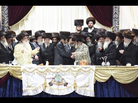 שמחת בית צאנז -  האדמו"ר מויז'ניץ | Sanz Wedding - Viznitzer Rebbe