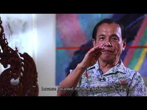 นายธงชัย รักปทุม บ้านศิลปินแห่งชาติ แหล่งเรียนรู้ทางด้านศิลปะและวัฒนธรรม